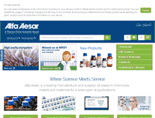Tablet Screenshot of alfa.com